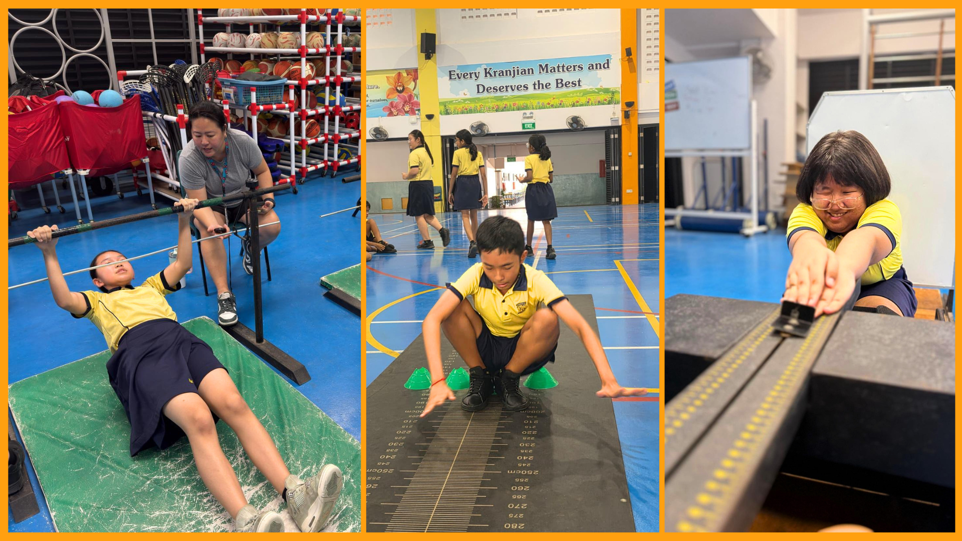 P6 Kranjians stepping up to the challenge with determination and resilience.